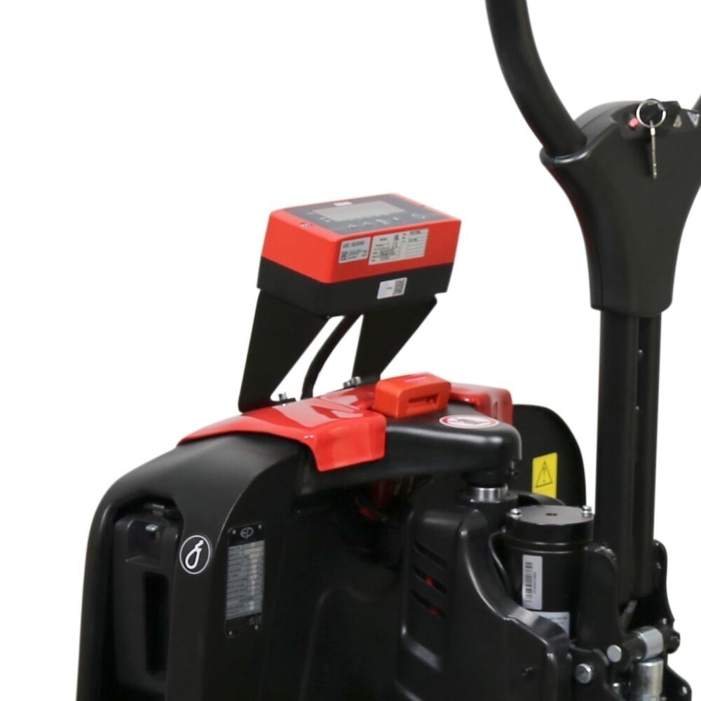 N° de l'image du produit 2 : RAVAS transpalette électrique avec balance Ergo-Truck 2-11, capacité de charge 1500 kg