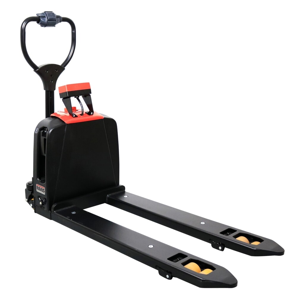 N° de l'image du produit 6 : RAVAS transpalette électrique avec balance Ergo-Truck 2-11, capacité de charge 1500 kg
