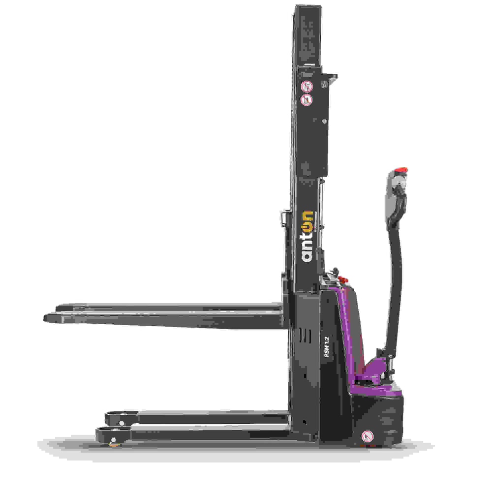 Productafbeelding nr. 10: AntOn by Jungheinrich elektrische stapelaar PSM 1.2, met tweevoudige telescoop hefmast, draagvermogen 1.200 kg, hefhoogte 2.522 mm