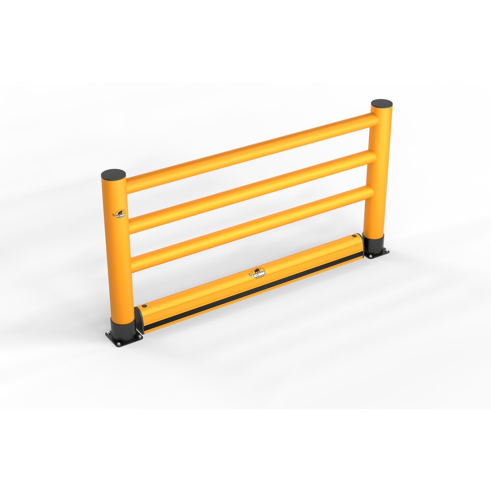 Product afbeelding: A.M.P.E.R.E. Rammschutzgeländer Rack Mammut®, handlijst Extra, lengte 2,00 m