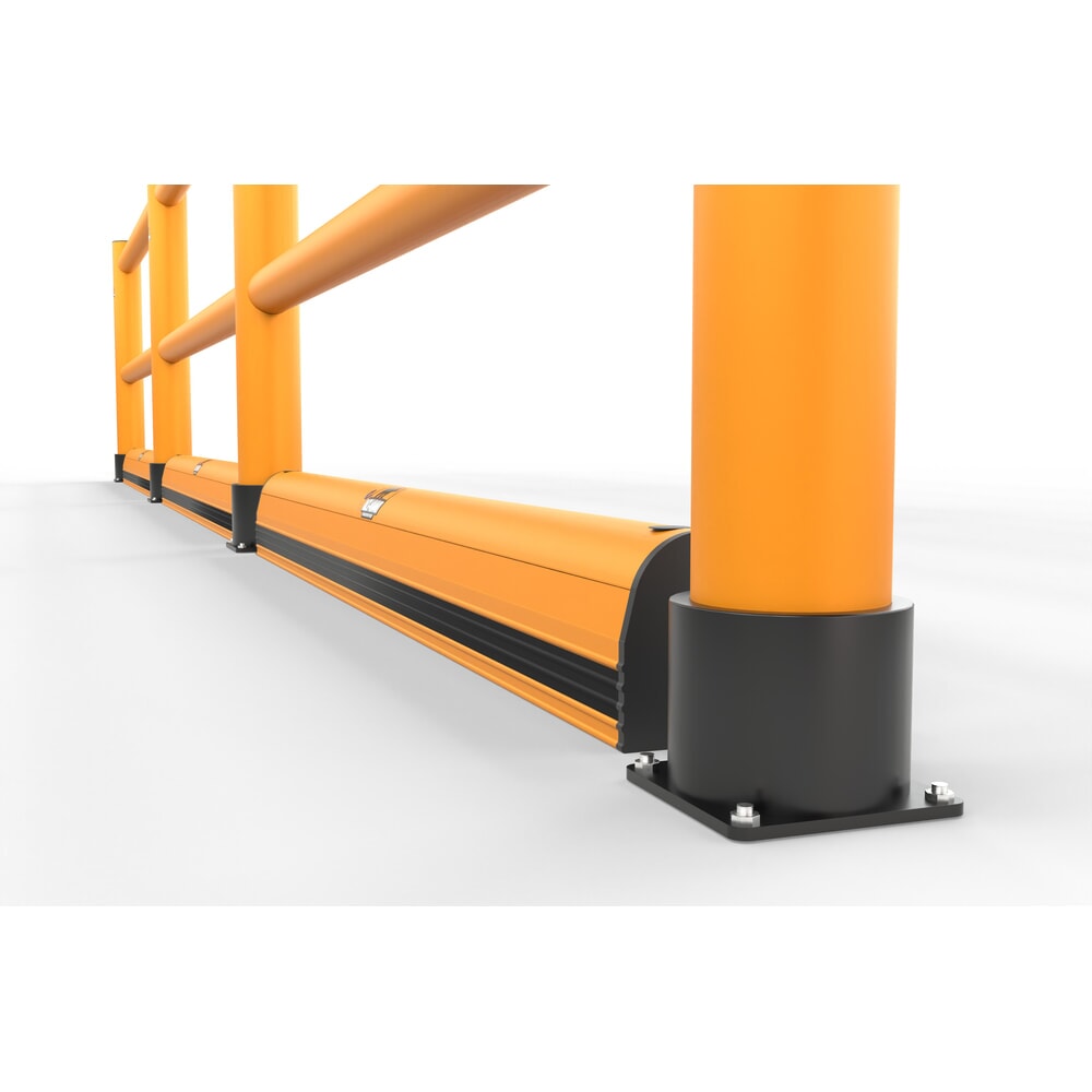N° de l'image du produit 4 : A.M.P.E.R.E. Rambarde de protection Rack Mammut®, main courante Extra, longueur 2,00 m
