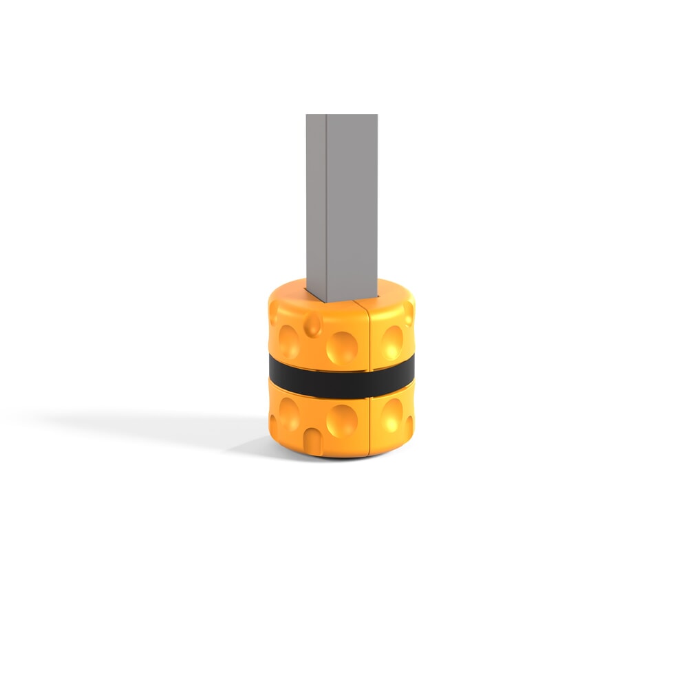 N° de l'image du produit 3 : A.M.P.E.R.E. Protection de colonnes Universal Rack Mammut® Smart, pour colonnes carrées 100–150 mm, hauteur 300 mm
