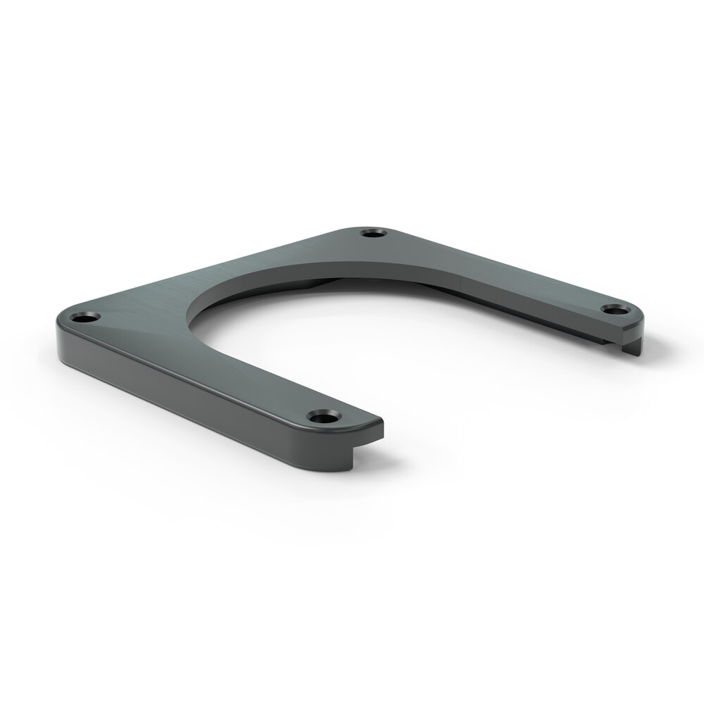 Illustration du produit: Plaque de montage pour A.M.P.E.R.E. barrières de déflecteur Rack Mammut®, H x l x P 25 mm x 240 mm x 220 mm