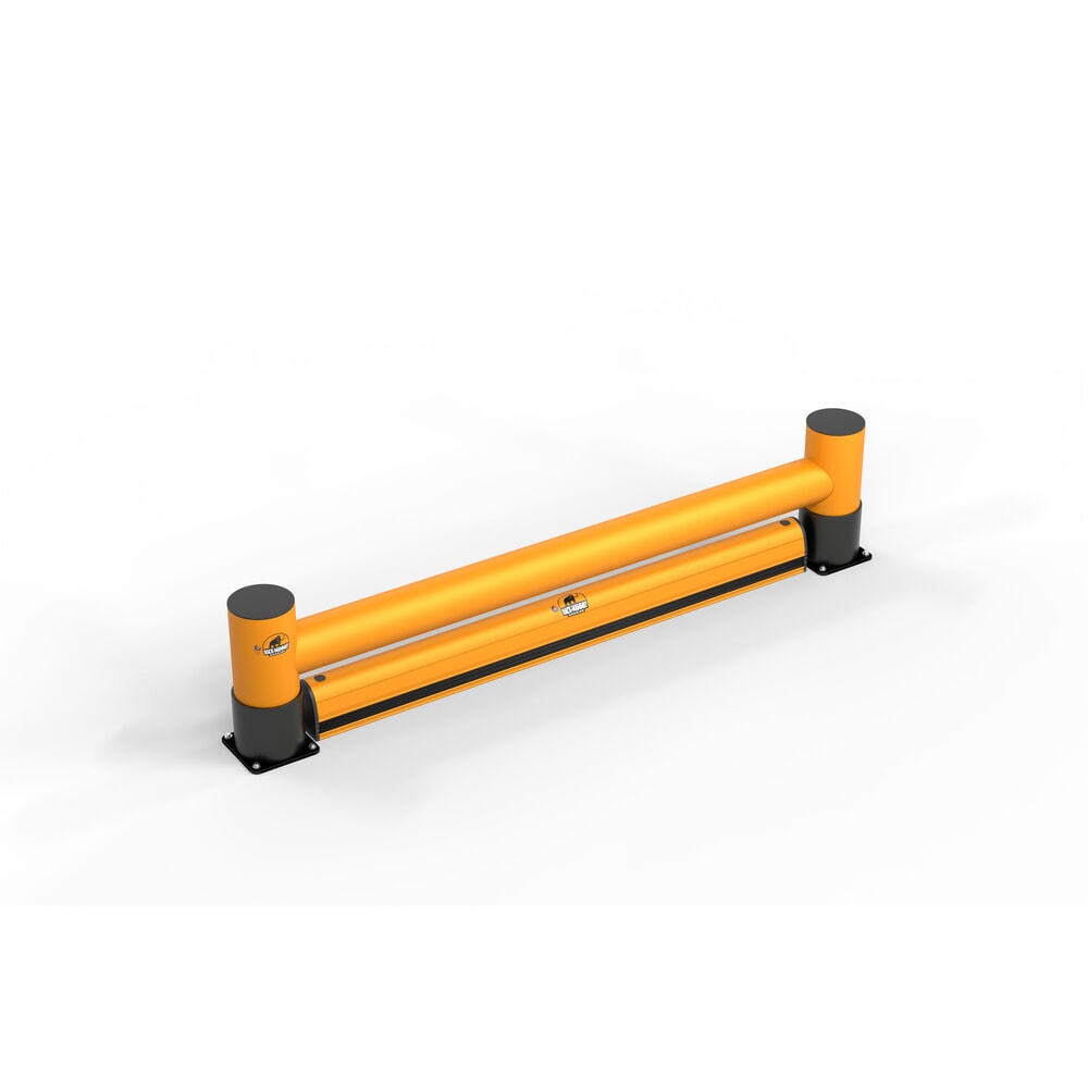 Illustration du produit: A.M.P.E.R.E. Barrière de déflecteur Rack Mammut® Extra avec barrière de sol, version simple, longueur 2,00 m