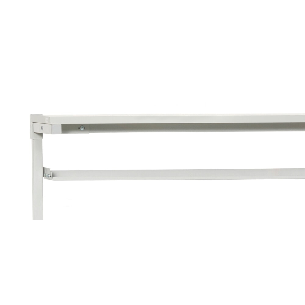 Product afbeelding: Aflegplank voor inkijkbare magazijnbakken, b x d 1.119 x 145 mm, voor tafelbreedte 1.200 mm
