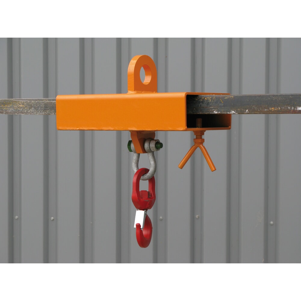 Productafbeelding nr. 4: Lasthaak Eichinger® heftruck opzetstuk voor 1 vork, 1.000 kg, zuiver oranje