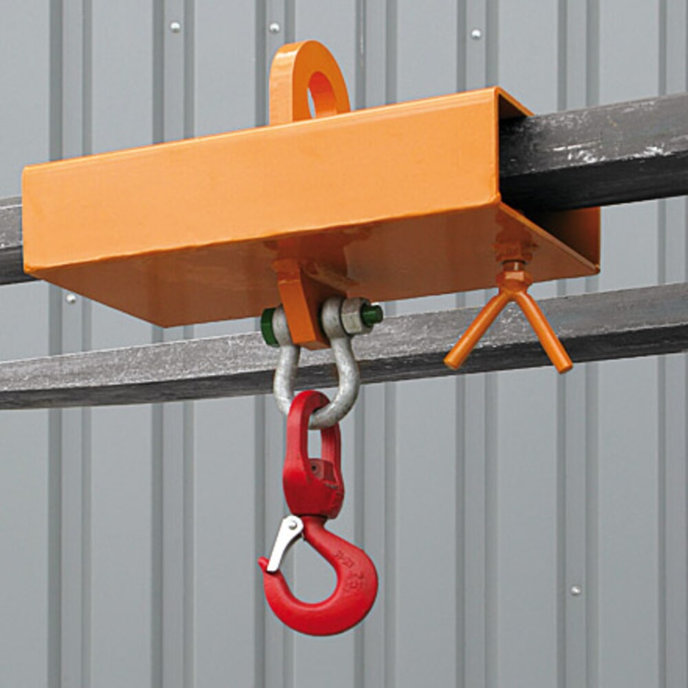Productafbeelding nr. 5: Lasthaak Eichinger® heftruck opzetstuk voor 1 vork, 1.000 kg, zuiver oranje