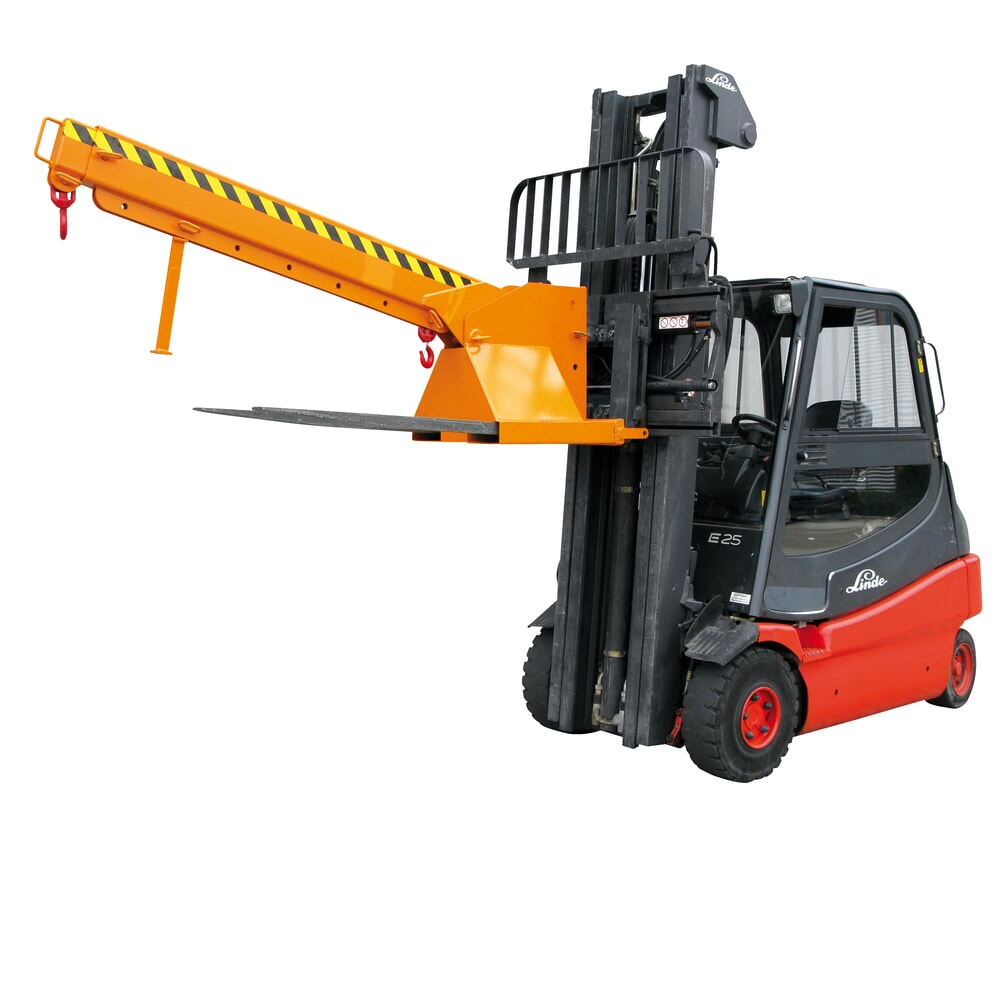 Productafbeelding nr. 6: Telescopische en in hoogte verstelbare kraanarm Eichinger®, 2.500 kg, zuiver oranje