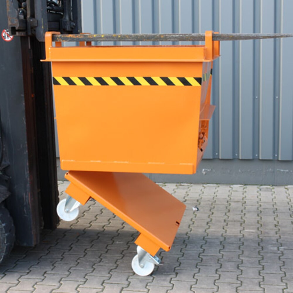 Productafbeelding nr. 4: Bodemklepcontainer Eichinger® in conische uitvoering, 1.500 kg, 750 liter thermisch verzinkt