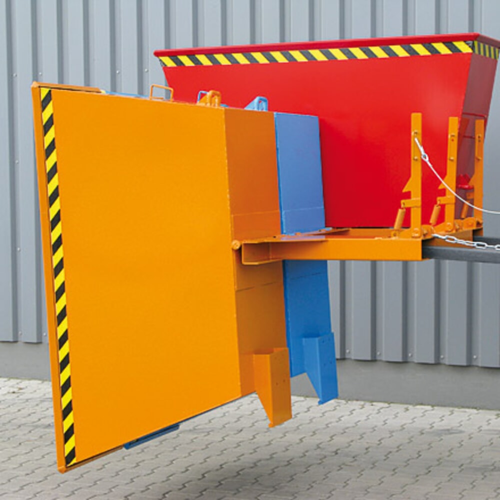 Productafbeelding nr. 4: Sorteersysteem kiepbak Eichinger® 2in1 of "3in1", 2x900 liter, zuiver oranje