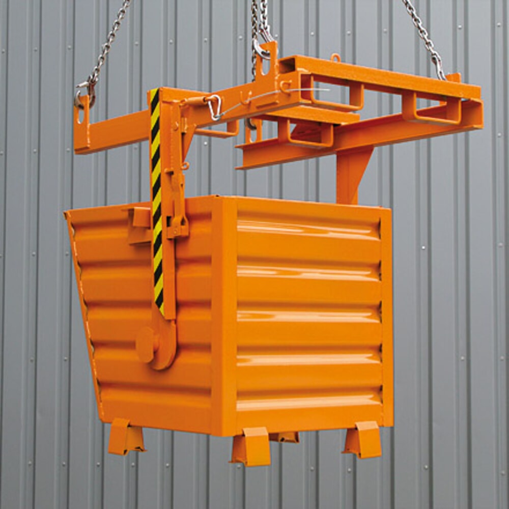 Productafbeelding nr. 3: Stapelbare kiepcontainer Eichinger®, 2.000 kg, 900 liter, gentiaanblauw
