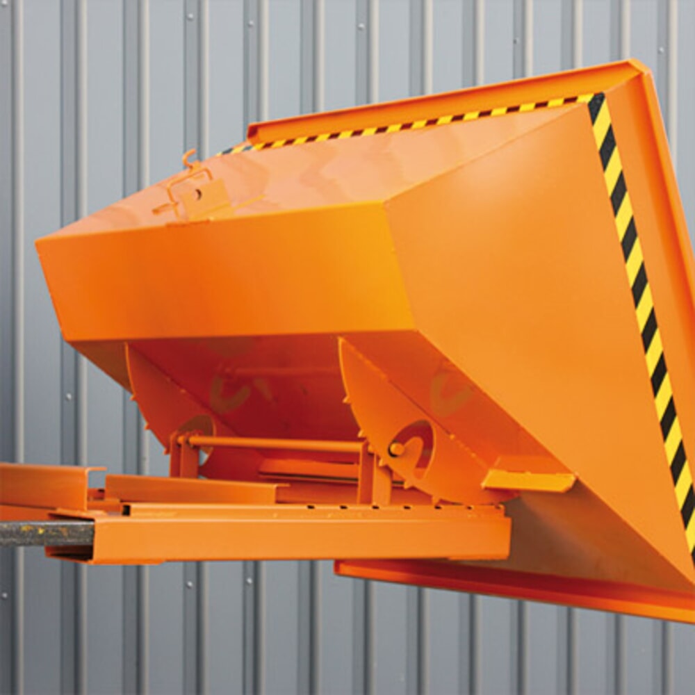Productafbeelding nr. 5: Eichinger® zware last kiepcontainer met afrolskennen, 1.500 kg, 1.250 liter, thermisch verzinkt