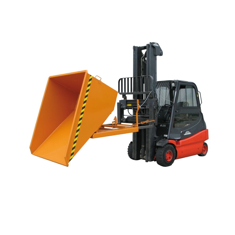 N° de l'image du produit 4 : Benne basculante Eichinger® hauteur de construction faible, 1 000 kg, 500 litres, galvanisé à chaud