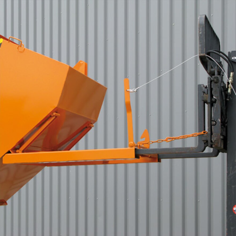 N° de l'image du produit 6 : Benne basculante Eichinger® hauteur de construction faible, 1 000 kg, 500 litres, galvanisé à chaud