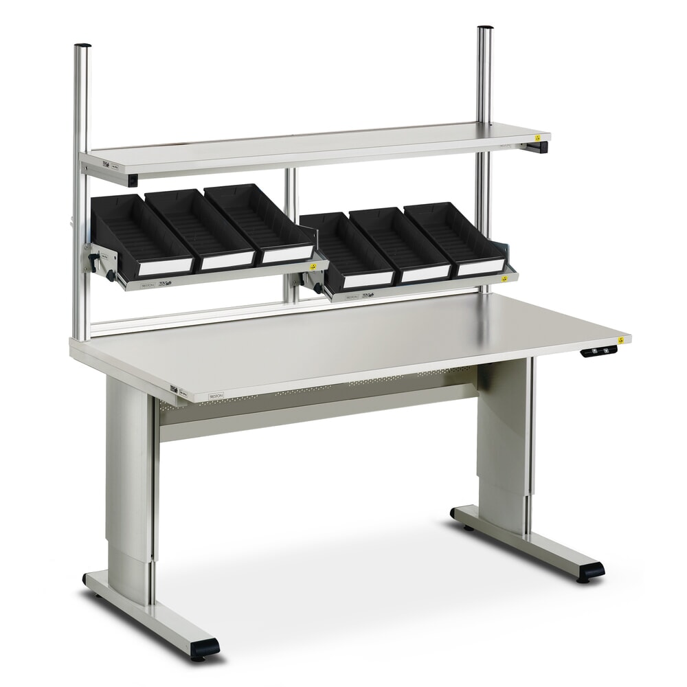 Productafbeelding nr. 3: Legbord voor werktafel TRESTON WB, ESD, bxd 960 x 400 mm
