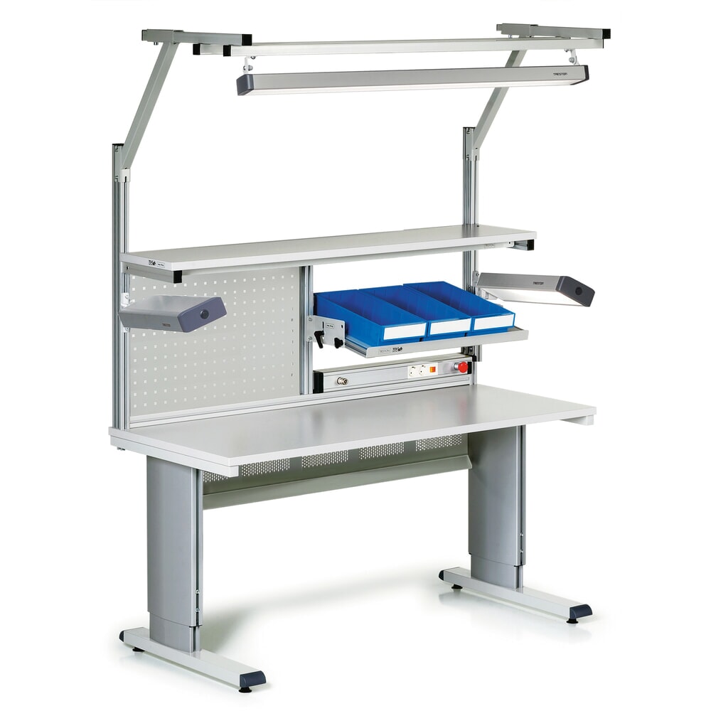 Productafbeelding nr. 3: Legbord voor werktafel TRESTON, type WB, breedte 1.000 en 1.800 mm