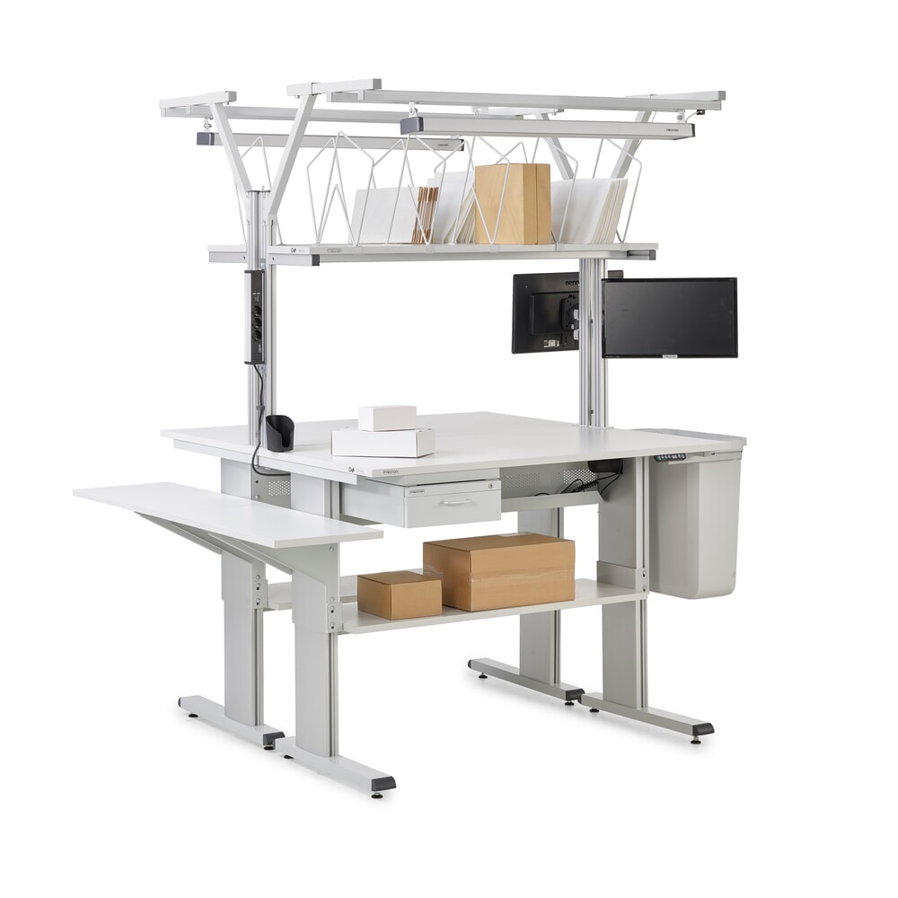 N° de l'image du produit 5 : Extension pour table de travail TRESTON de type WB, largeur 1 800 mm