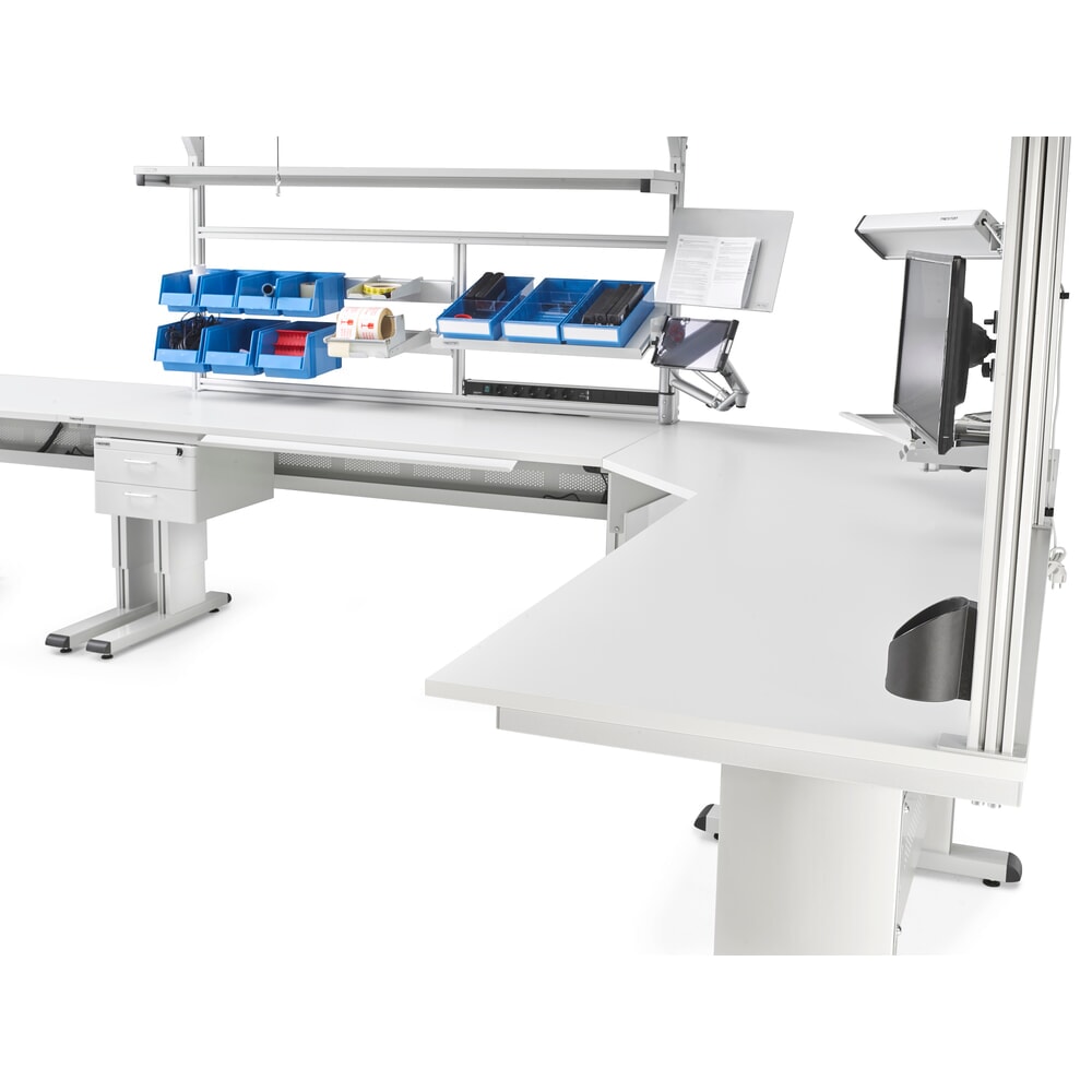 Productafbeelding nr. 3: Kabelgoot voor werktafel TRESTON, type WB, breedte 1.500 mm