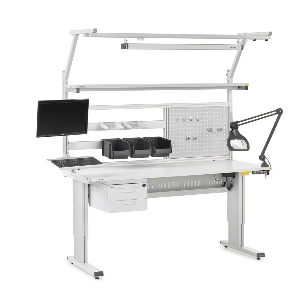 Productafbeelding nr. 4: Legbord ALH180, voor werktafel TRESTON WB, ESD, bxd 1.800 x 310 mm
