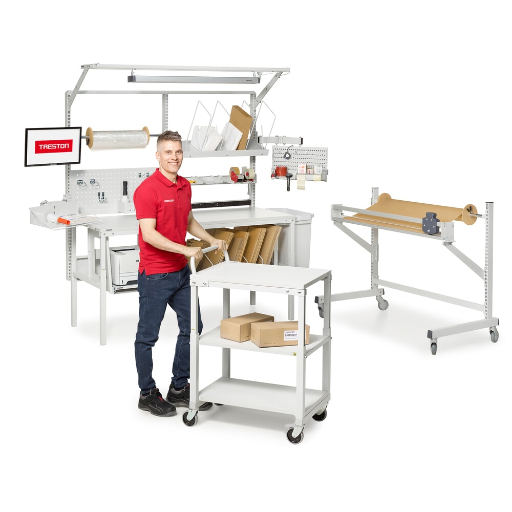 N° de l'image du produit 4 : Servante TRESTON, ESD, lxP 700 x 500 mm