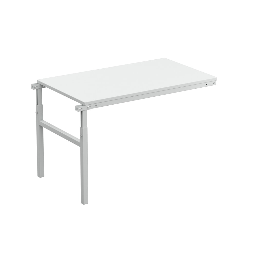 Illustration du produit: Table d’appoint pour système de poste de travail, réglable en hauteur, FP 150 kg, LxP 1 500 x 700 mm