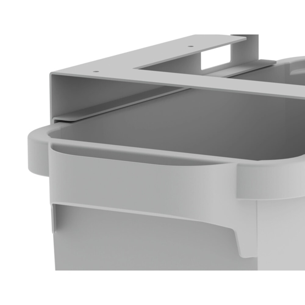 N° de l'image du produit 3 : Conteneur à déchets TRESTON PRMB avec supports en acier, 60 l, HxlxP 650 x 286 x 570 mm, extensible