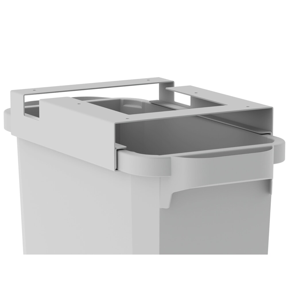 N° de l'image du produit 4 : Conteneur à déchets TRESTON PRMB avec supports en acier, 60 l, HxlxP 650 x 286 x 570 mm, extensible