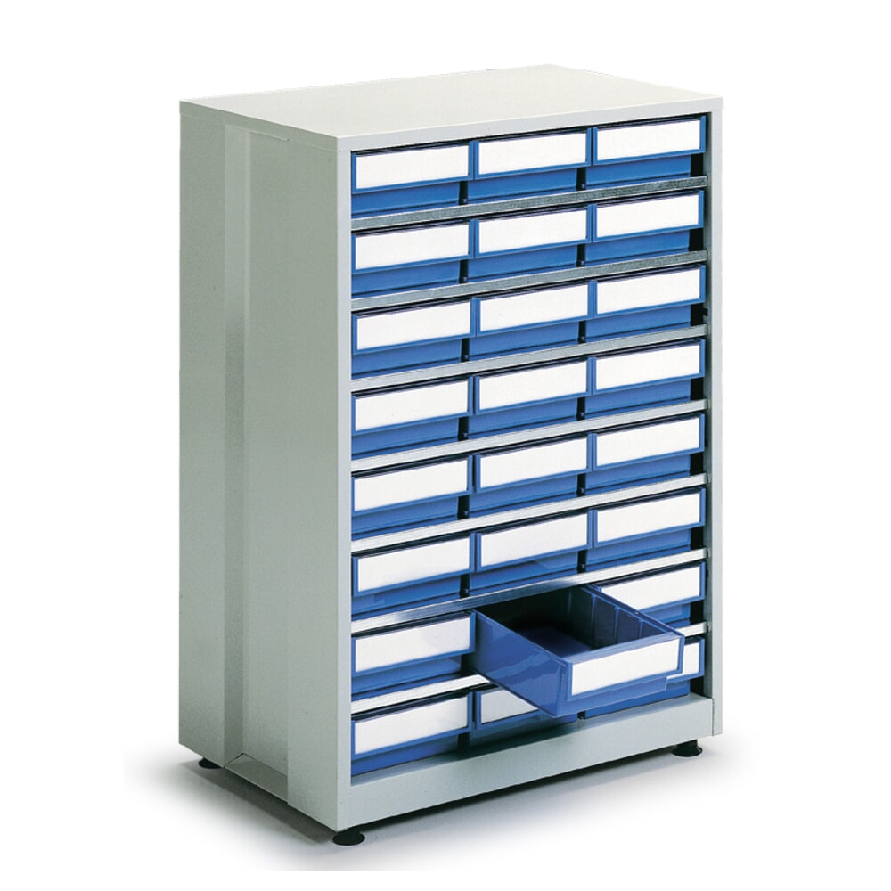 Product afbeelding: Ladekast, 24 laden, blauw