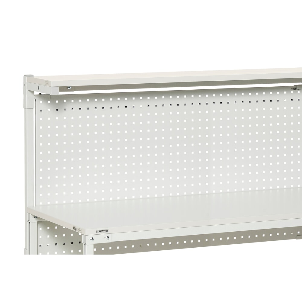 N° de l'image du produit 3 : Kit support pour plaque perforée, gris clair