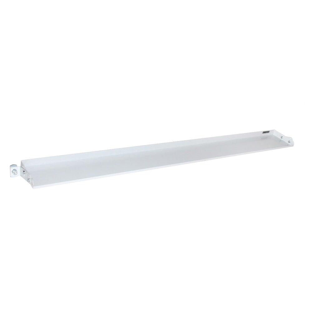 N° de l'image du produit 4 : Tablette de rangement pour casiers de rangement, LxP 1 719 x 145 mm, pour une largeur de table de 1 800 mm