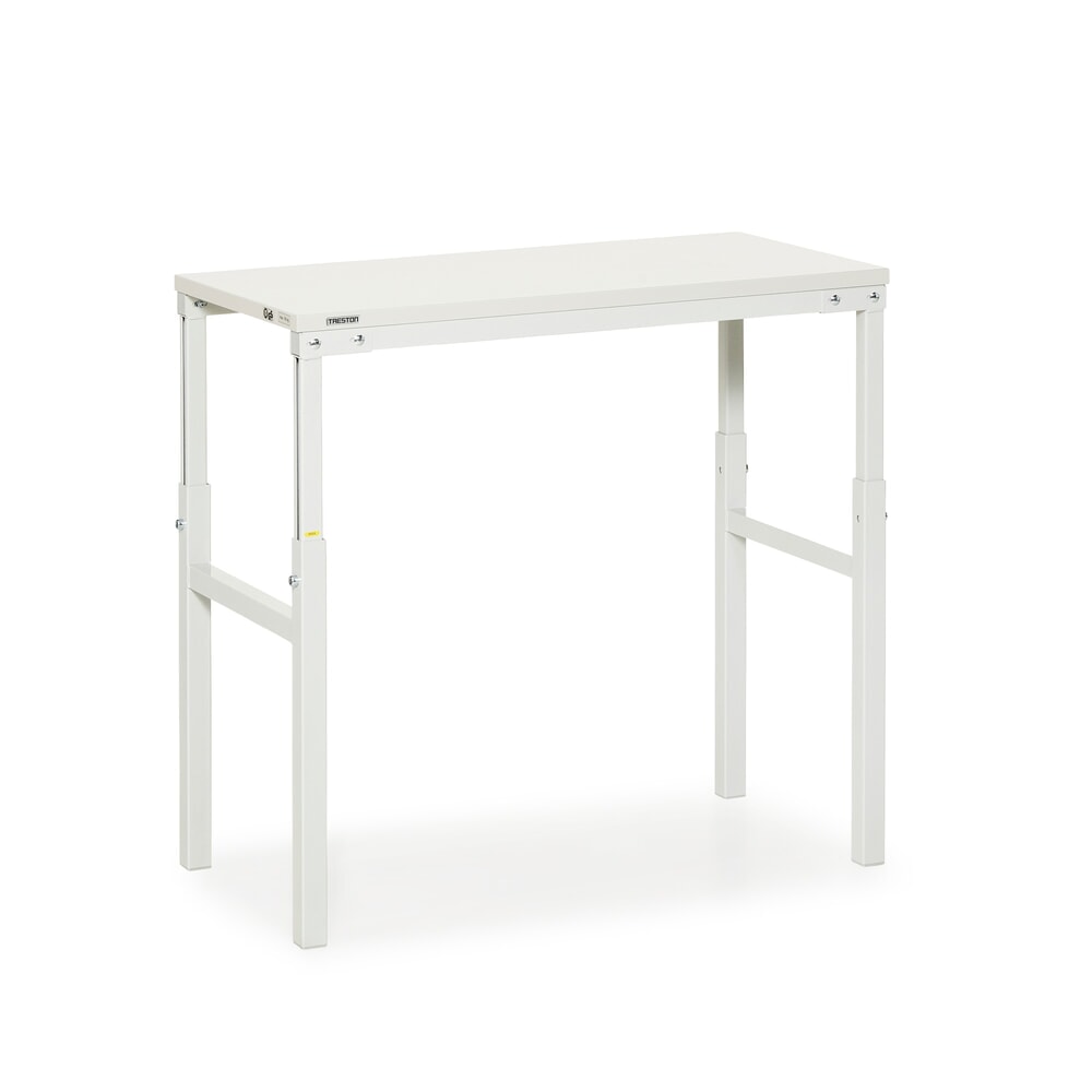 Illustration du produit: Table de travail TRESTON TP, ESD, réglable en hauteur manuellement, lxP 1 000 x 500 mm