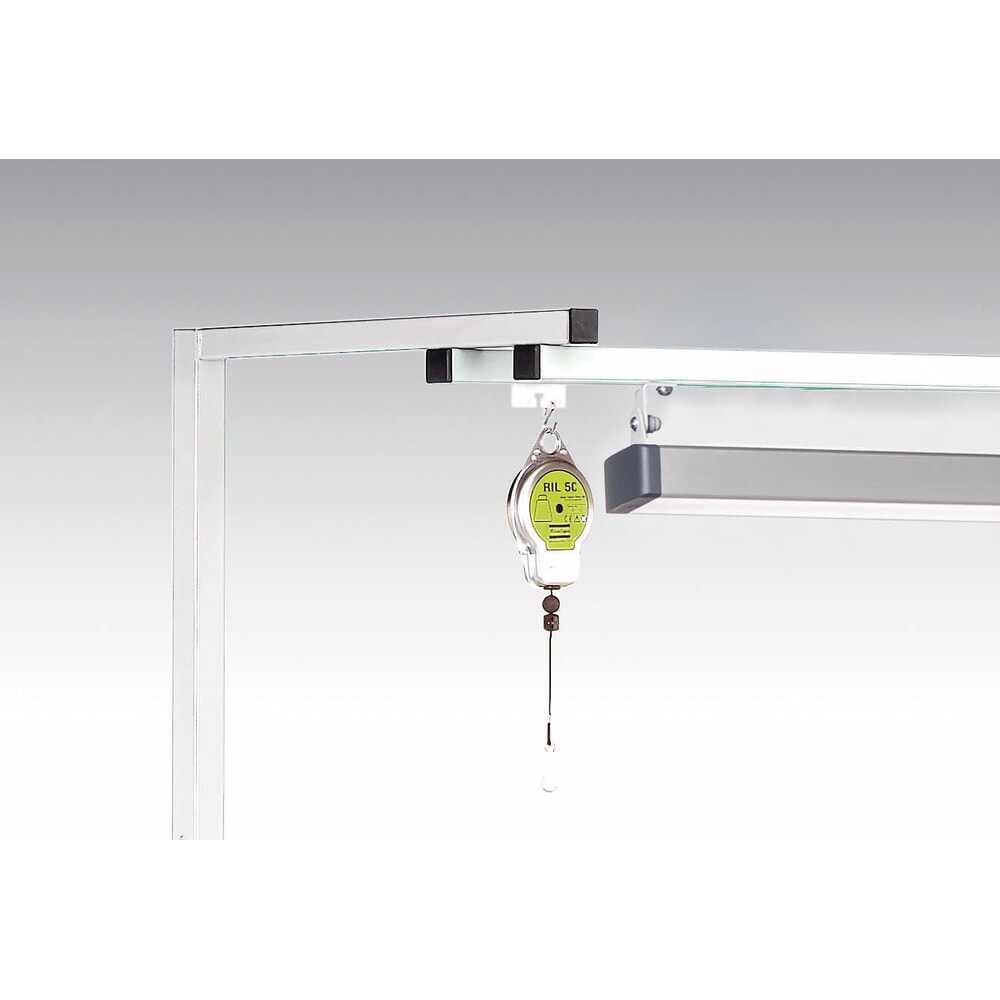 N° de l'image du produit 3 : Porte-outils et rampe lumineuse pour tables de travail, largeur 1 800 mm
