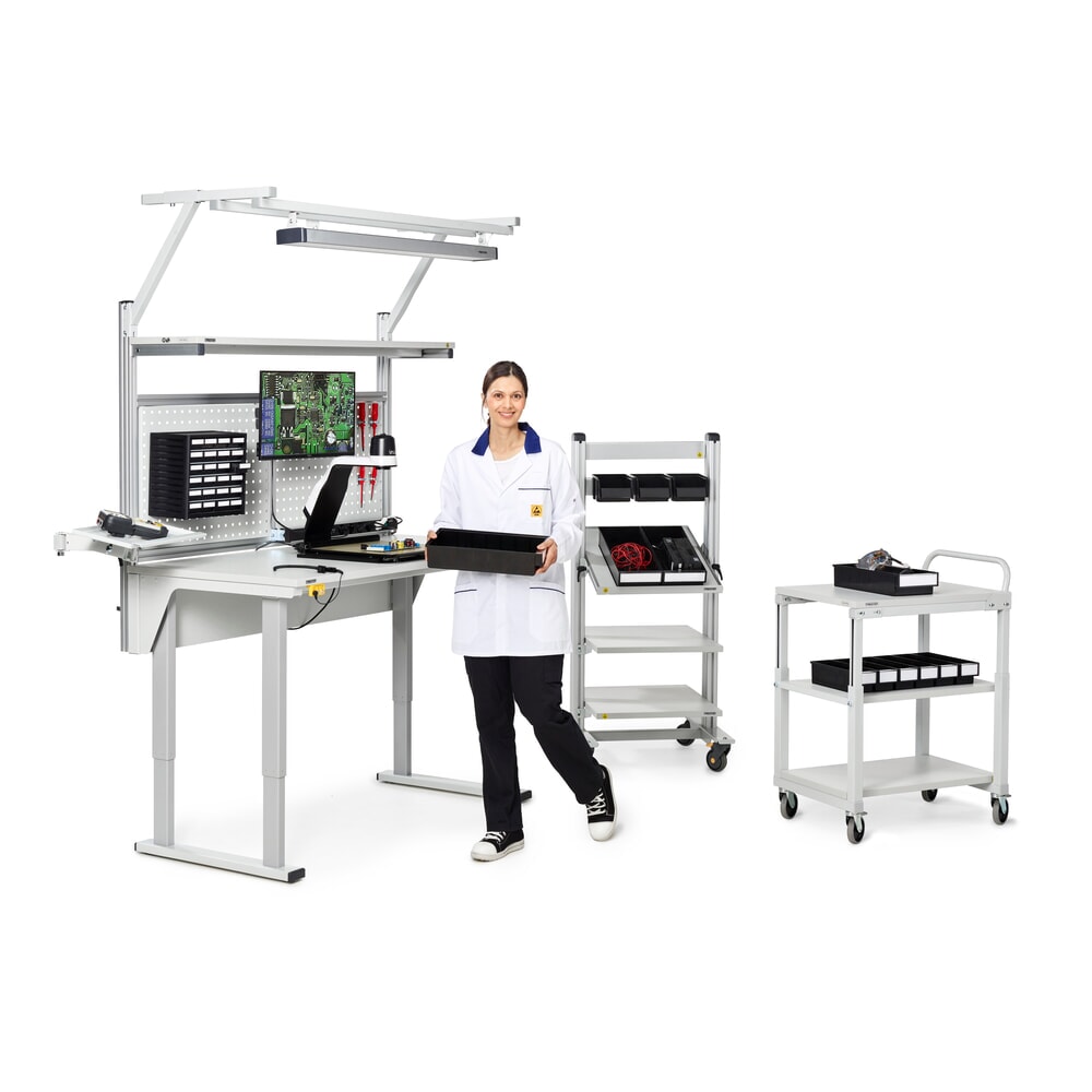N° de l'image du produit 6 : Servante TRESTON, ESD, lxP 700 x 500 mm