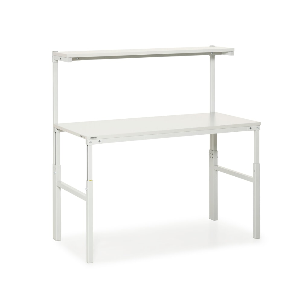 Product afbeelding: Werktafel TRESTON met legplank, in hoogte verstelbaar, draagvermogen 300 kg, bxd 1.500 x 700 mm