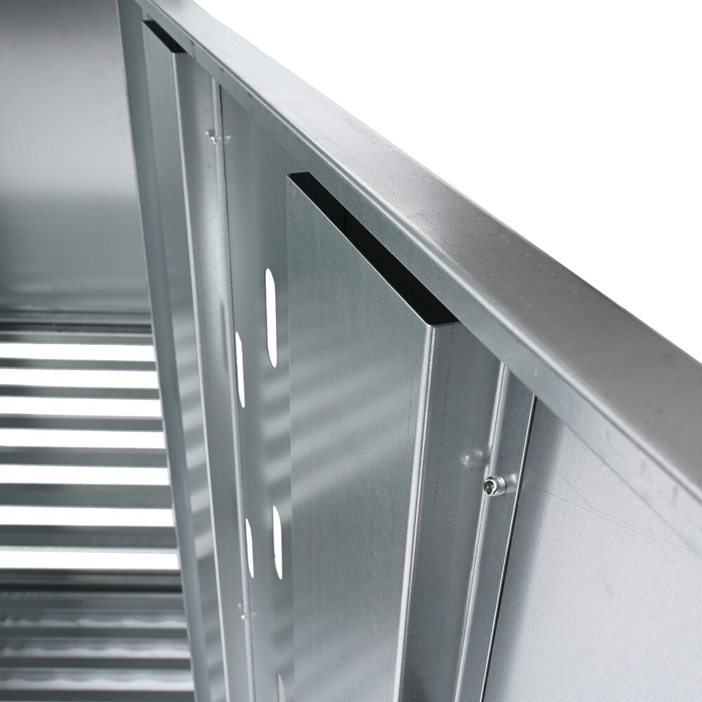 N° de l'image du produit 8 : HEMMDAL armoire pour bouteilles de gaz, H x l x P 1 500 x 840 x 690 mm, 1 porte