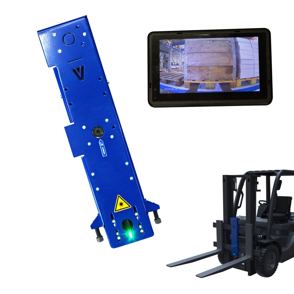 Product afbeelding: VETTER® LIZZARD Premium, vorkengeleiding met laser en camera, ISO 2A