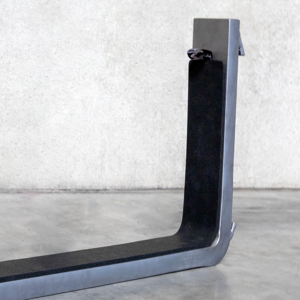 N° de l'image du produit 4 : Support antidérapant magnétique pour fourches VETTER, Lxl 1.550 x 95 mm