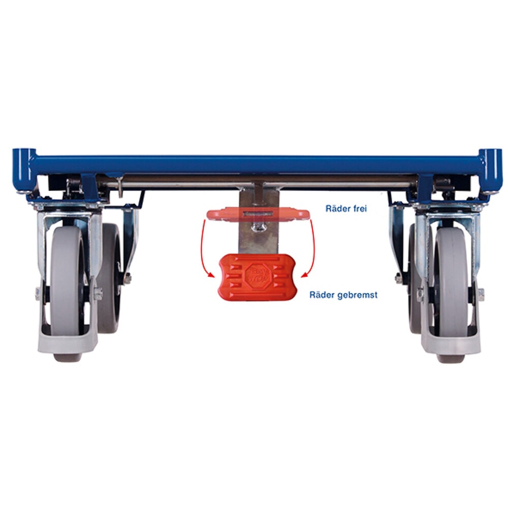 Productafbeelding nr. 2: Magazijnwagen, 1040x600mm, capaciteit 200 kg