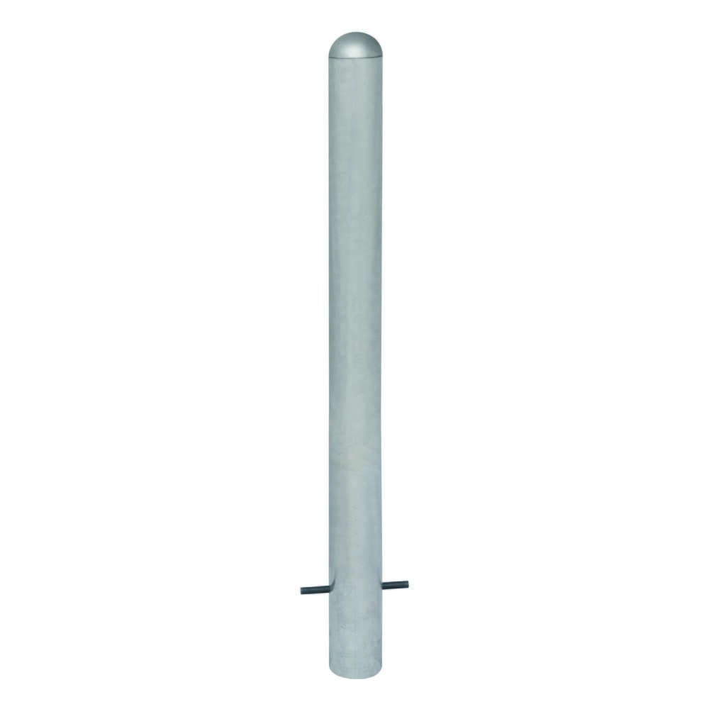 Illustration du produit: Borne de protection pour bornes de recharge I, Ø 108 mm, hauteur 1200 mm, pour montage en béton, acier, sans anneaux réfléchissants