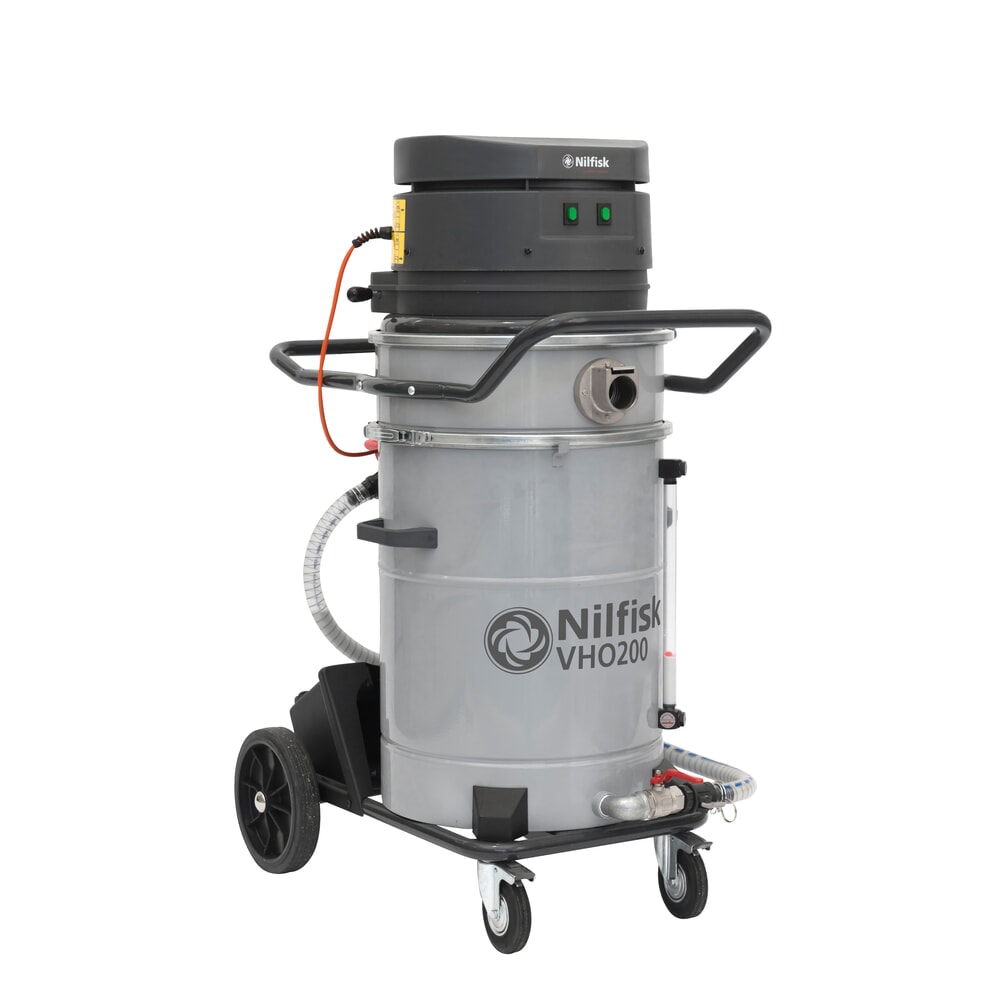 Aspirateur à pompe Nilfisk® pour huile et copeaux, pack complet VHO200 CB N° de l'image du produit 2 : Aspirateur à pompe Nilfisk® pour huile et copeaux, pack complet VHO200 CB