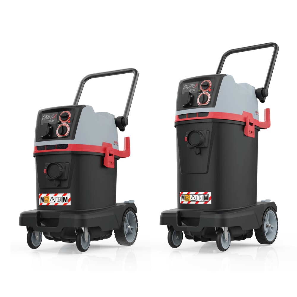 Aspirateur de sécurité SPRiNTUS CraftiX, 1 200 W, pour poussières dangereuses, conteneur 35 l, classe de poussière M N° de l'image du produit 6 : Aspirateur de sécurité SPRiNTUS CraftiX, 1 200 W, pour poussières dangereuses, conteneur 35 l, classe de poussière M