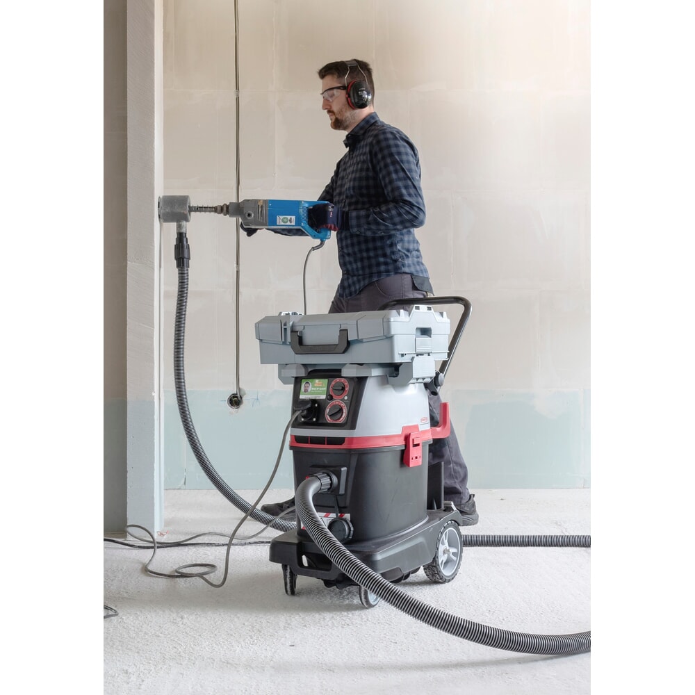 Aspirateur de sécurité SPRiNTUS CraftiX, 1 200 W, pour poussières dangereuses, conteneur 35 l, classe de poussière M N° de l'image du produit 11 : Aspirateur de sécurité SPRiNTUS CraftiX, 1 200 W, pour poussières dangereuses, conteneur 35 l, classe de poussière M