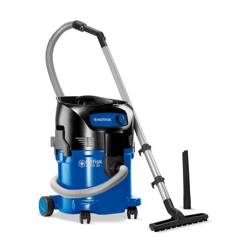N° de l'image du produit 1 : Aspirateur industriel eau/poussière Nilfisk® ATTIX 30-01, 1&nbsp;500&nbsp;W, 30&nbsp;l
