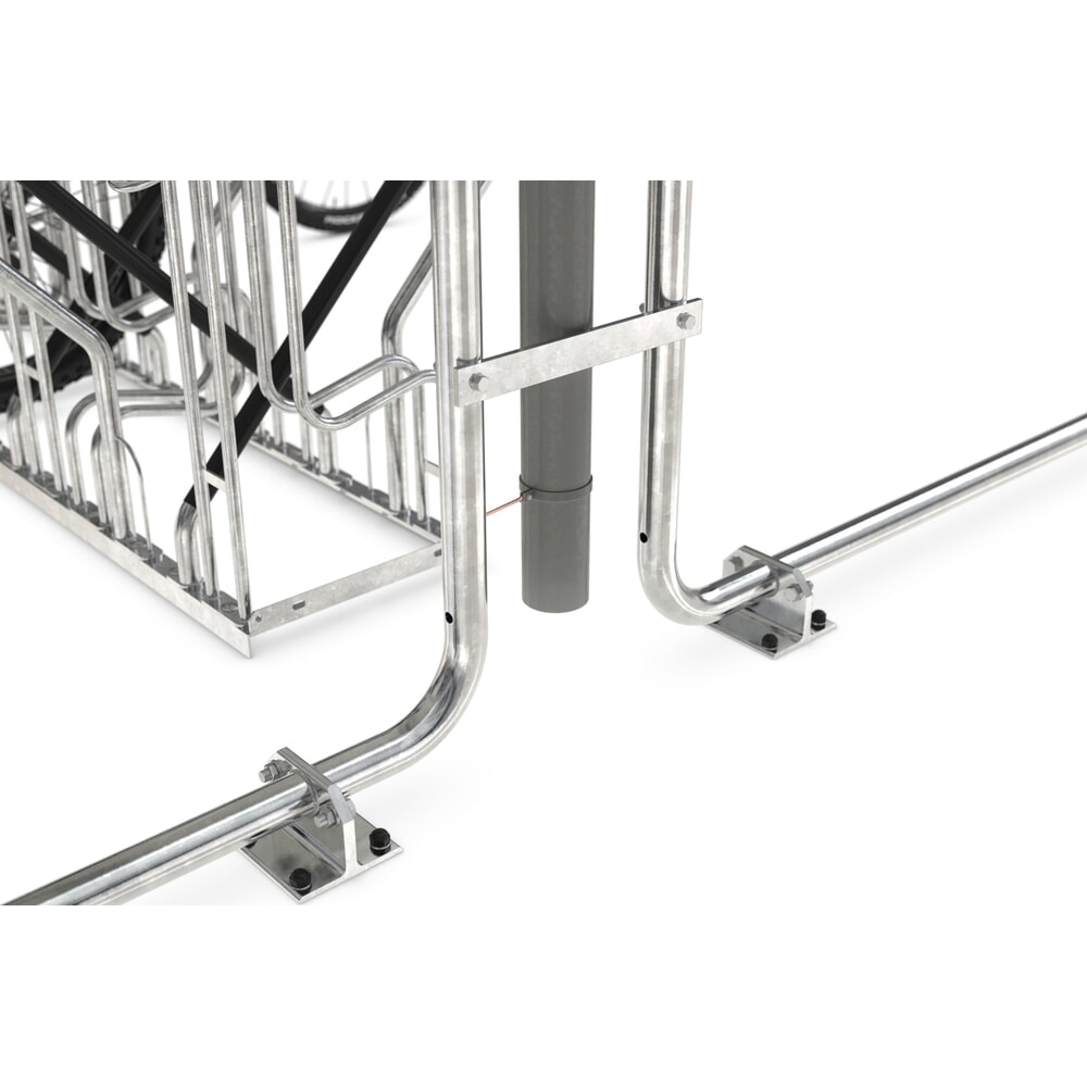 Produktabbildung Nr. 5: Canopy BASIC, 2 faces, travée auxiliaire, largeur 4.300 mm