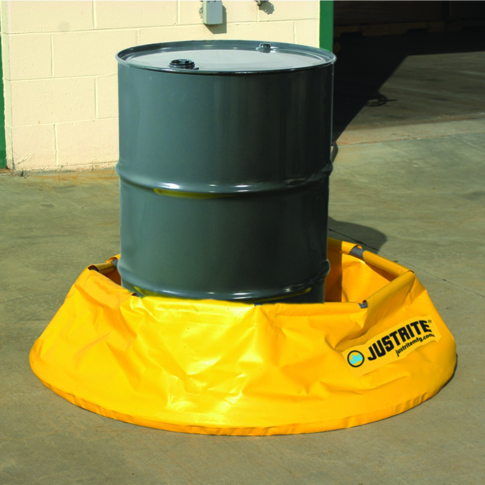 Produktabbildung Nr. 2: Bac d’urgence Justrite Pop-Up, Ø 1 295 mm, capacité 250 l