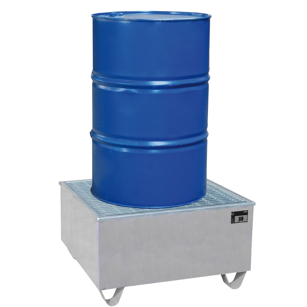 Produktabbildung Nr. 2: Bac de rétention Bauer® AW-1/PE, galvanisé à chaud