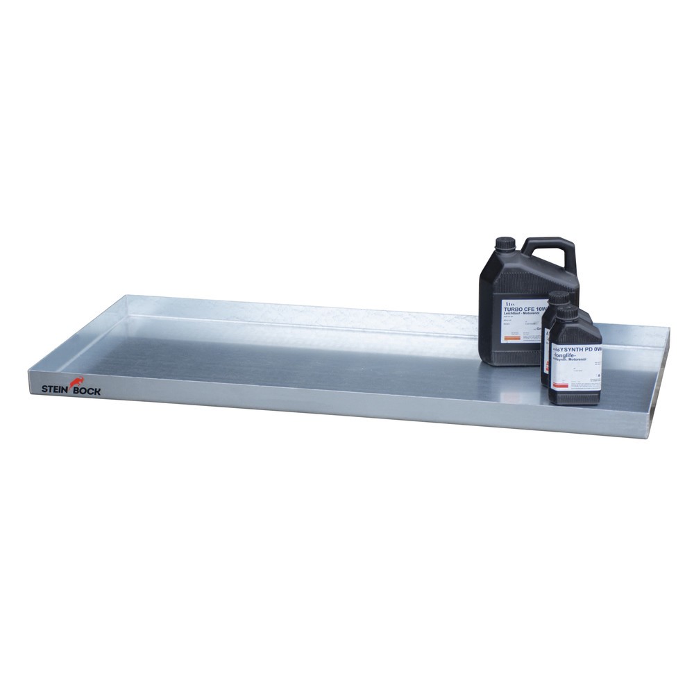 Produktabbildung Nr. 2: Bac de rétention pour petits bidons, en acier, HxlxP 60 x 600 x 1 390 mm