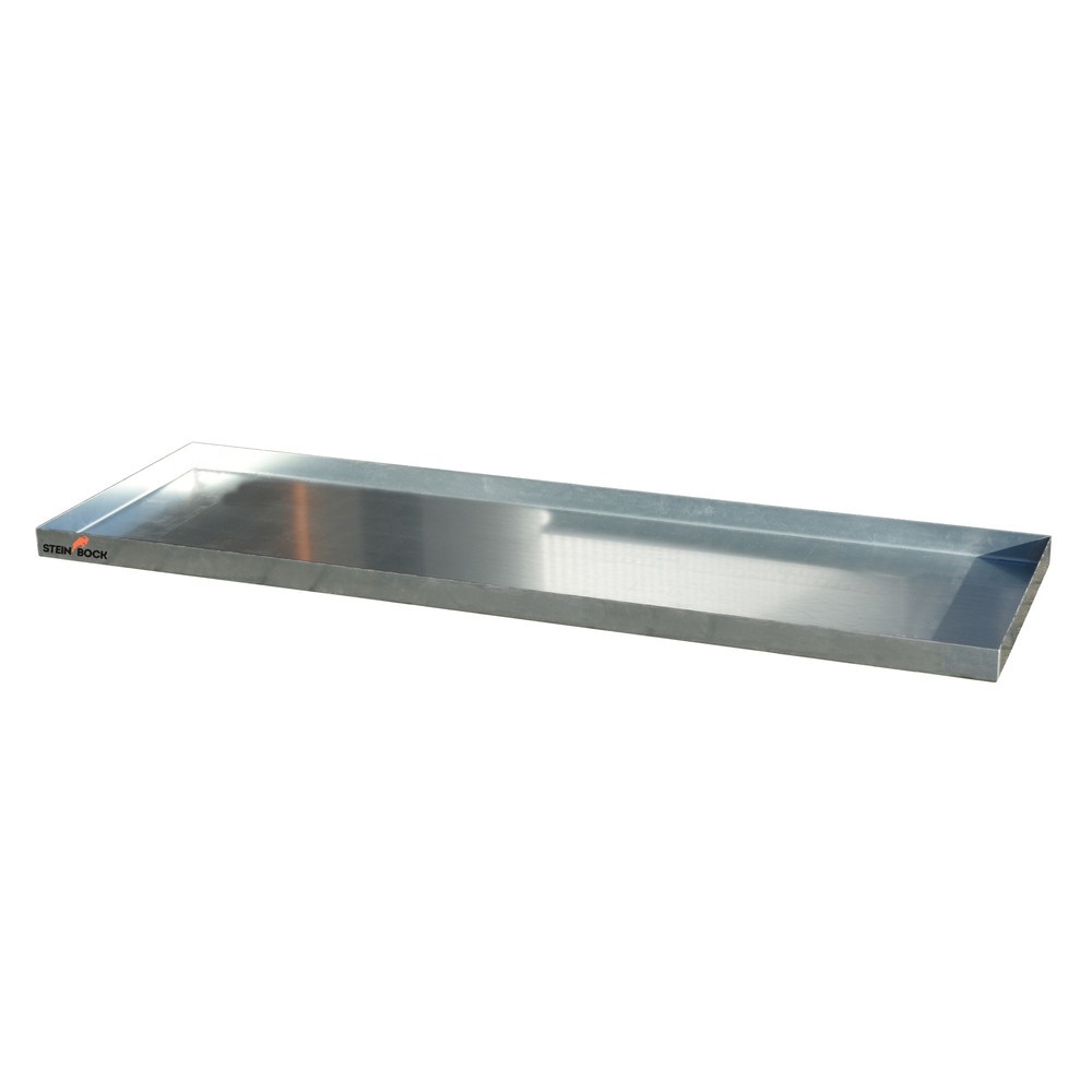 N° de l'image du produit 1 : Bac de rétention pour petits bidons, en acier, HxlxP 60 x 600 x 1 850 mm