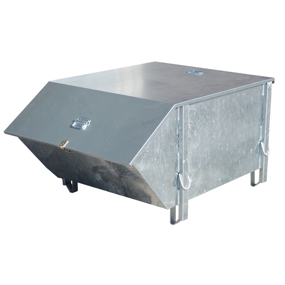 Illustration du produit: Bac pour matériaux de construction Bauer® BBG 100, galvanisé à chaud