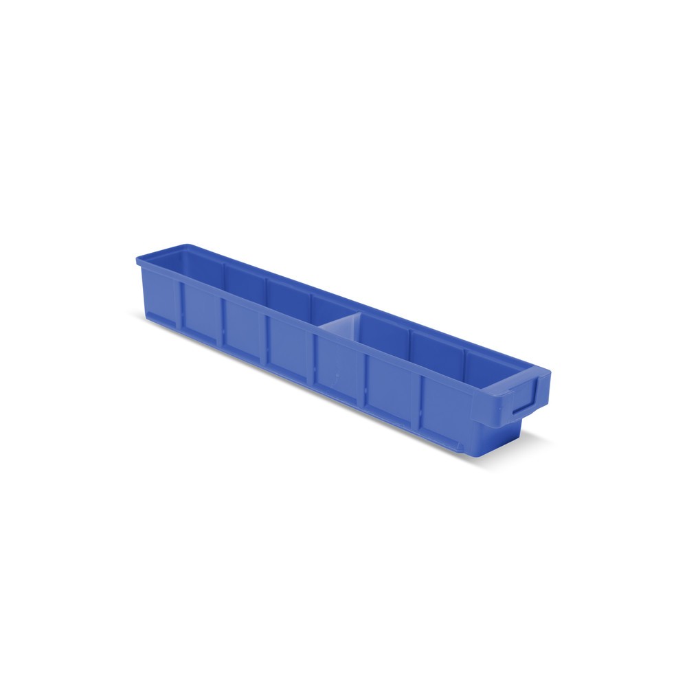 Produktabbildung Nr. 1: Bacs de rayonnage sans fenêtre de visualisation, lxP 93 x 600 mm, bleu